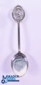 Fine 1924 West Kent Golf Club Silver Golfing Wine Tasting Spoon - c/w the Kent Rearing Horse
