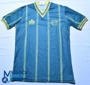 1983-1985 Leicester City FC Away football shirt - Admiral, Size 38/40, Green, Short sleeves, G.