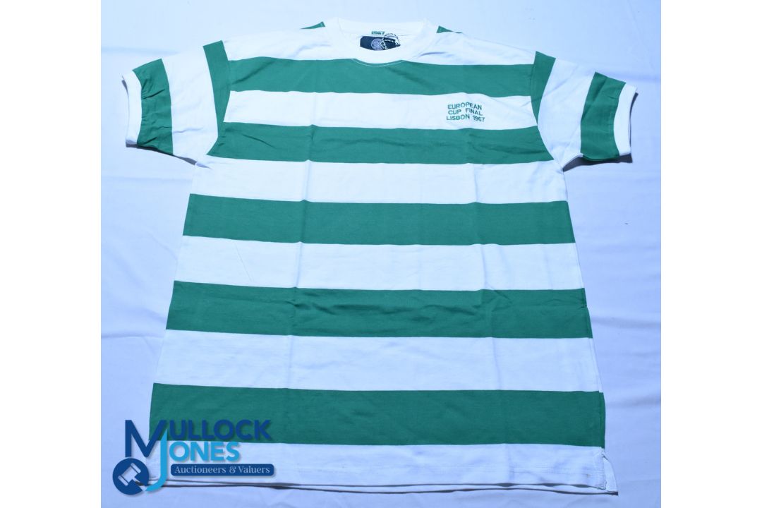 1967 Celtic FC European Cup Final home football shirt - official merchandise Size L, short - Image 1 of 2
