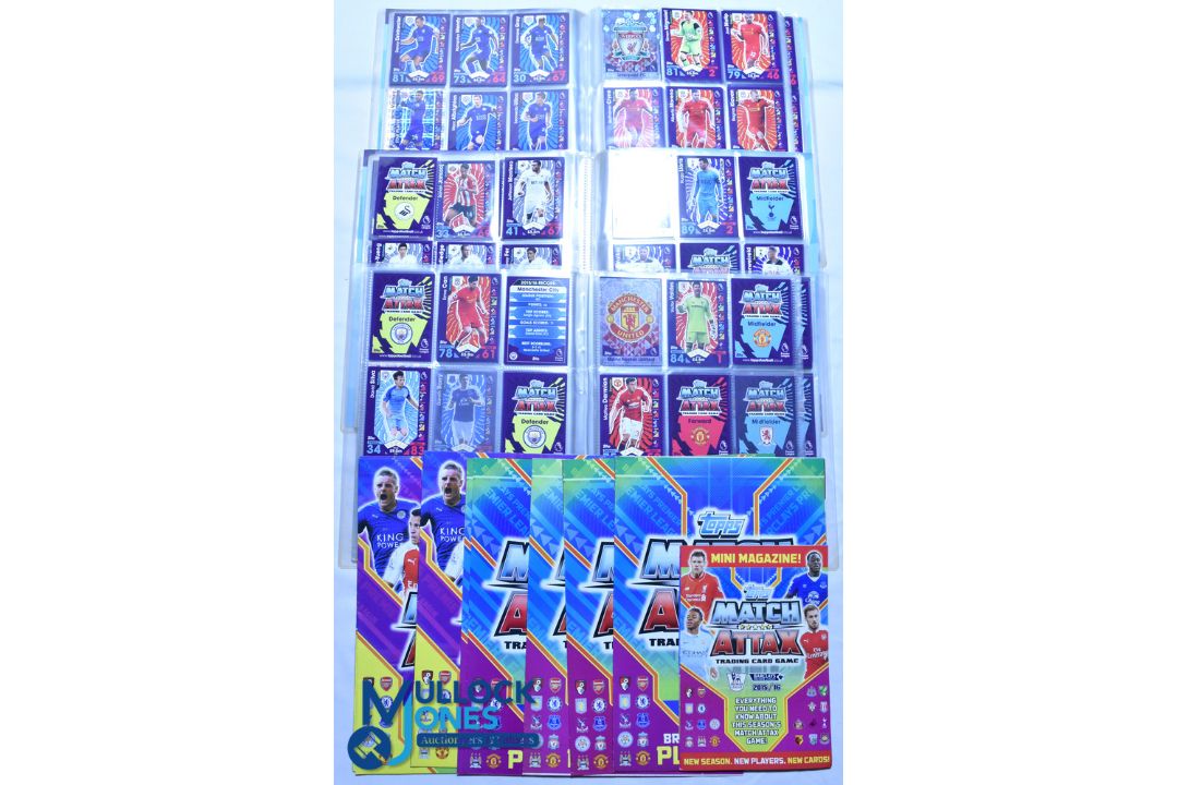 Lot of Topps Match Attax 2014-2017 and 2014/15 World Championship complete folder with Wallcharts, - Image 2 of 4