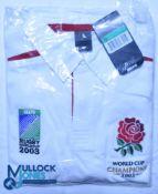 England 2003 Rugby Union World Cup Champions Jersey - Nike, Size XL in original packaging, with tags