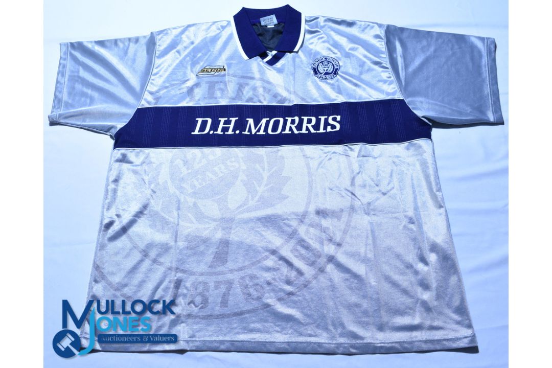 2001-2002 Partick Thistle FC away football shirt - Secca / D.H Morris Size XXL, silver, short - Image 1 of 2
