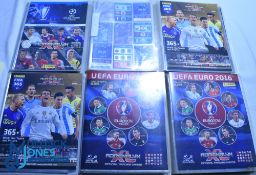 Lot of Panini Adrenalyn Trading Cards. Champions League 2014-2015 - folder with 195+ Cards. UEFA