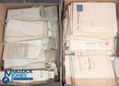 A collection of approx. 100 Deeds, Titles, Mortgage, Conveyance, Indenture agreements and