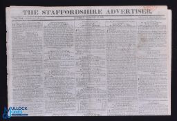 War with America 1812-15 The Taking of New Orleans 1814: original Issue of The Staffordshire