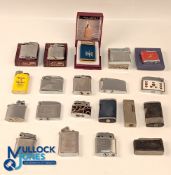 Collection of 20 Vintage Gas Lighters, with makers of Ronson, Mosda, Rolstar Ross, Royal musical, in