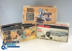 Black & Decker Power Tools, to include proline angle grinder PL80, KA220E sander, DN75 sander, all