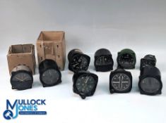 WWII and RAF Air Ministry Aircraft Cockpit Dials Meters, a good selection to include altimeter