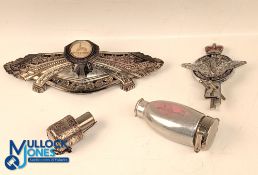 Metalware Collectables, Dr Dettweiler Spittoon, a French inkwell stand Sens Hotel De Ville,