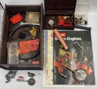 Wilesco and similar maker Live Steam Model Maker Spare Parts - to include catalogues, gauge