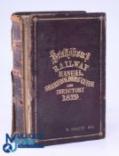 Bradshaws Railway Manual 1879 - An extensive 631 page book with fold out Maps. Detailing all the