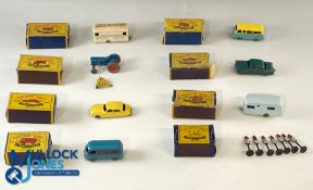 Lesney Matchbox Moko Diecast Cars: a collection of 8 boxed vehicles, to include No.4 road signs 23