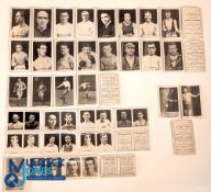 Assorted Cards issued with various comics/magazines all from 1922 - Sporting Champions x17, Famous