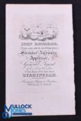 Surveyor, Auctioneer, John Roderick, Sale Rooms, 87, Bull Street, Birmingham Handbill c1830s. Fine