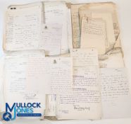 Historic Letters - large qty of historic letters - including a series to do with a dispute over a