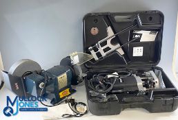Power Tool Lot, to include Skillsaw circular saw Duran 1350w 66mm, Kamasa soldering gun kit, Trend
