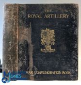 WWI - The Royal Artillery War Commemoration Book - first edition 1920, large folio, 408pp, appears