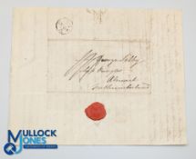 London Rentals 1830 remarkable autograph letter dated June 21st 1830 - from Harriet Stone Horwell to