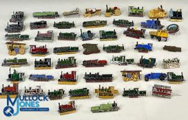 Train and Steam Locomotive enamel pin badges (62)