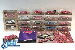 Brumm Diecast Vehicle Racing Cars 20 Vehicles Job-Lot in Display Cases, made in Italy to include a