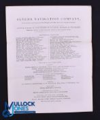 Severn Navigation Company. Prospectus c1830s - 4 prospectus for improvement of river and canal
