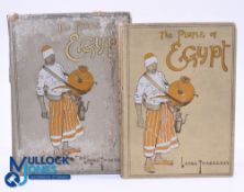 Egypt - 2x Copies of The People of Egypt Painted by Lance Thackeray 1916 books - A picture book