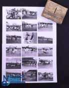 Very Rare Glass Plate Negatives, 1930 British & I Lions v Australia (15): A super group of 15
