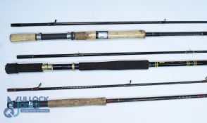 Shakespeare Radial Glider Fly rod, 11' 2 piece, woven graphite, line #8/9, a Silstar GT Travers X