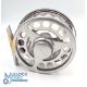 A scarce Loop Evotec FW 2168 5/7 alloy trout fly reel, 3 3/8" ventilated caged wide spool, spindle - Image 2 of 2