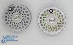 Hardy Bros pair of St Aiden alloy spools, light use