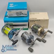 Shakespeare Quadra 7000 2935-360 multiplier 'T' counter balanced handle, on/off check, runs well,