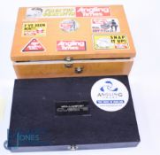 A large collection of terminal tackle in a variety of containers, as follows: Prodigy box 13