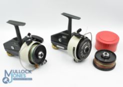 Abu Cardinal 66 vintage spinning reel, fully working drag and ratchet, indistinct foot stamp, some