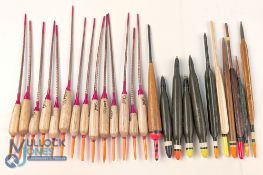 Handmade Avon Floats a mixture of 14 floats with MAS signatures, plus a collection of shaped