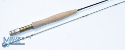 Snowbee River & Stream 6ft 2# 4pc carbon brook trout fly rod uplocking reel seat with a burr wood