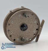 Grice & Young Christchurch Avon Royal Supreme alloy centre pin/trotting reel, 4 1/4