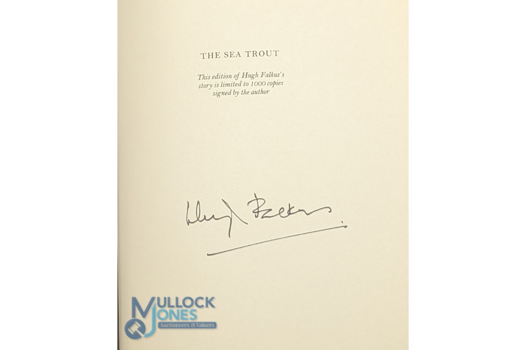 1987 The Sea Trout Hugh Falkus Signed Limited Edition of 1000 copies, with D/j G - Image 2 of 2