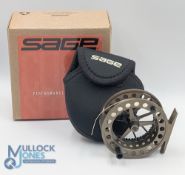 Sage USA Click II alloy brook trout fly reel 3 1/8