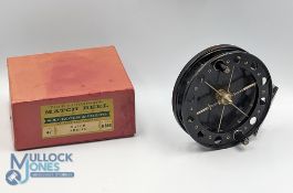S Allcock & Co Ltd, Redditch, Match Aerial No C340 alloy centre pin/trotting reel, 4 1/2