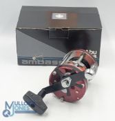 Abu Ambassadeur 7000 High Speed multiplier No 9105-12, large 'T' counter balanced handle, spindle