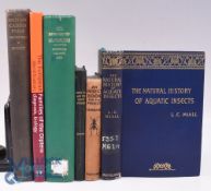Six Books on Fishing Aquatic Insects - The British Caddis Flies 1939 Martin E Mosely (ex lib), The