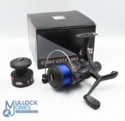 Abu Cardinal 44 RD fixed spool reel, good bail, rear tensioner, balanced handle with spare spool.