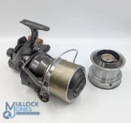 Daiwa 5000 Infinity X fixed spool reel and spare spool - with folding handle, BR clutch system, made