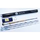 Hardy Alnwick Zane carbon salt water fly rod 9ft 4pc line 12FG#, twin cork grips, alloy double - Image 1 of 2