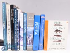 Eleven Fishing Books - Collins New Encyclopaedia of Fishing in Britain & Ireland, The Guinness Book