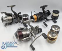 Shimano Fixed Spool Reels (3) features a Baitrunner Aero GTE 6000B model with rear drag adjuster,