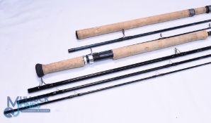 Vision 3 Zone carbon salmon fly rod VS 41510, 15ft 4pc line 10/11#, 22