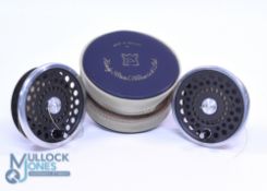 Pair of Hardy Bros Marquis 8/9 spare spools, light use, in one MZC