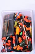 Large quantity of modern/vintage floats including Just Carp controller floats in sizes 4 and 6,