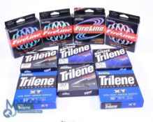 A further collection of Berkley Fishing Line, as follows: 4x Fireline 14, 20, 30 and 50 lbs. 2x